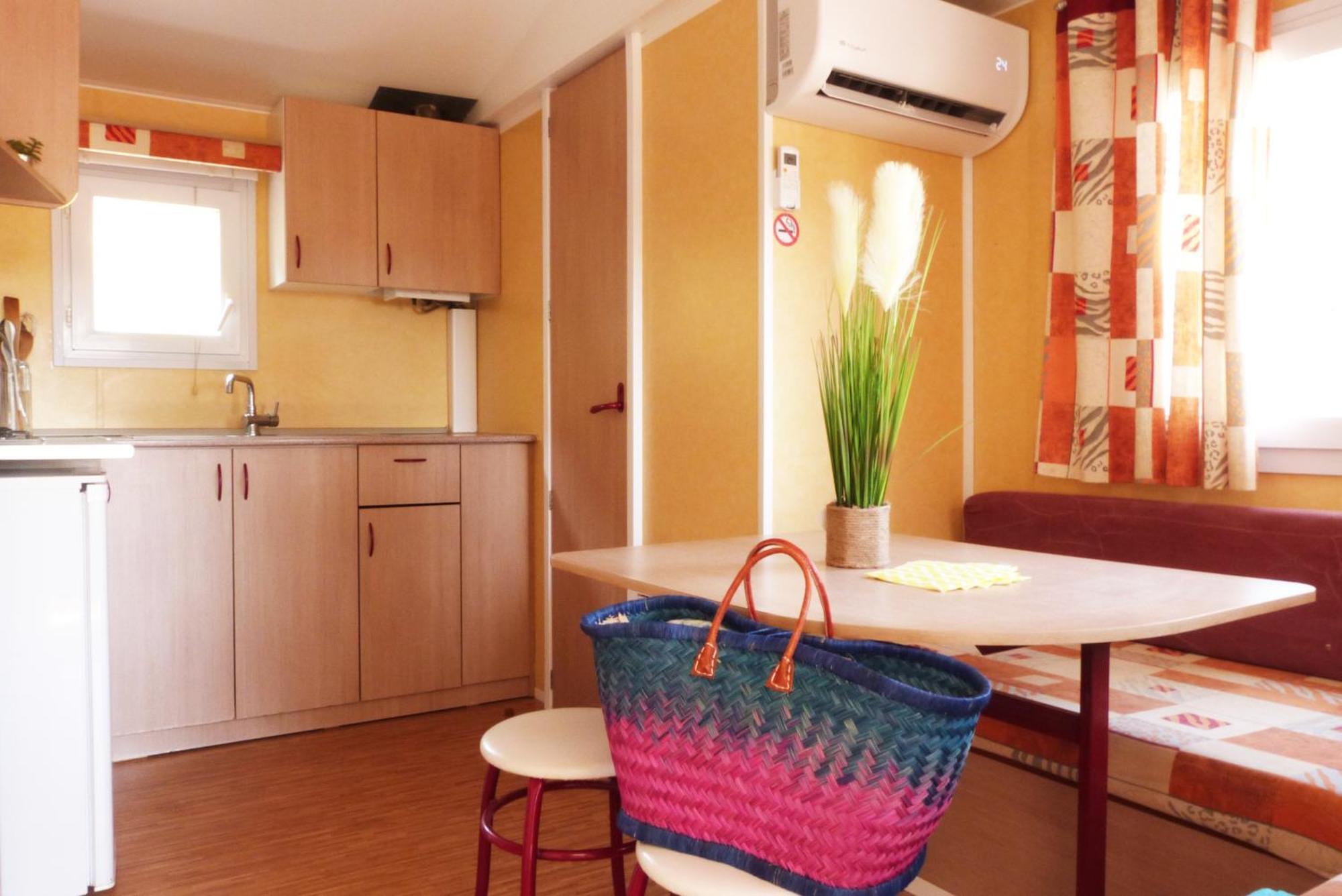Camping Le Mediterranee 히에레 객실 사진